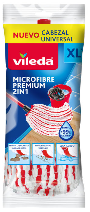 Super Fregona de tiras VILEDA Microfibra más Absorbente
